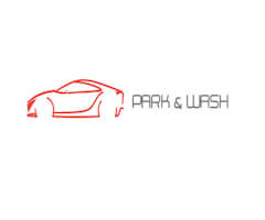 logo park & wash