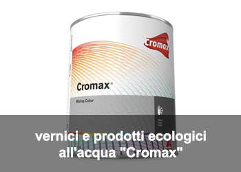 vernici e prodotti ecologici all'acqua "Cromax"